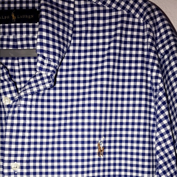 Ralph Lauren Other - Men’s Ralph Lauren Button Down Blue White Sz XL
